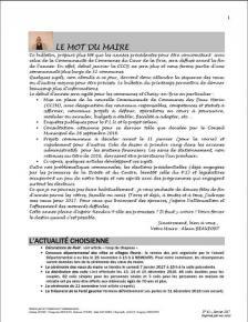 Vignette bulletin
